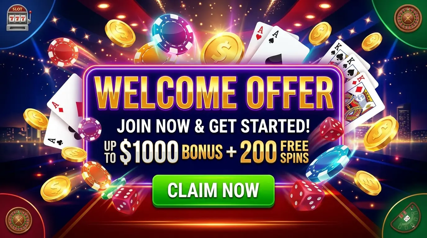 Welcome offer Iwild casino