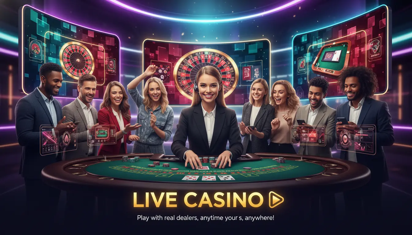 Live casino su Iwild casino